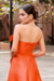 Vestido Longo Manu Laranja - comprar online