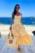 Vestido Midi Giallo Amarelo
