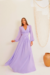 Vestido Samy Lilás