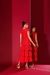 Vestido Longuete Ketlin Vermelho - comprar online