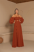 Vestido Raika Terracota na internet