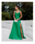 Vestido Victoria Verde Bandeira