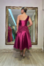 Vestido Midi Luci Fúcsia na internet