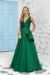 Vestido Núbia Verde Esmeralda na internet