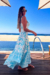 Vestido Midi Giallo Azul Serenity - comprar online