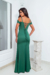 Vestido Kenia Verde Esmeralda - comprar online