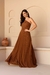 Vestido Clara Marrom