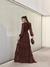 Vestido Marie Marrom na internet
