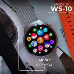 Imagem do WS-19 - Smartwatch com Design Redondo e Tela Nível Amoled