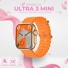 Ultra 3 Mini Microwear 39mm|Menor Smartwatch do Mercado|2°Geração,motion game e Apresentação premium - Smartwatch_top