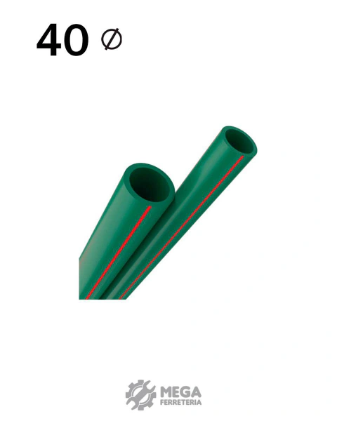 TUBOFUSION PLASTIFERRO FUSION Ø40 X 4 MTS