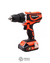 TALADRO A BATERIA 18 V. 13 MM DOWEN - tienda online