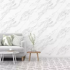 Vinilo Autoadhesivo Marmól Blanco Uv 125x60 Cm calacatta