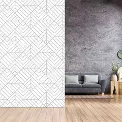 Vinilo Autoadhesivo Geométrico Decostick Base Blanca - comprar online