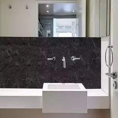 Lamina vinilo Autoadhesivas Simil Marmol 1,25x0,60 Mts marmol negro - comprar online