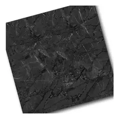 Lamina vinilo Autoadhesivas Simil Marmol 1,25x0,60 Mts marmol negro