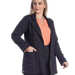 10886 Blazer alongado xadrez. - comprar online