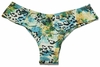 1620 Tanga fio estampada mais larga na lateral