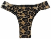 1848 Tanga normal estampada com argolas e lateral dupla