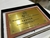 Placa recordatoria 20x30cm simil acero + madera con caja en internet