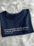 Camiseta Cropped- Envelhecimento na internet