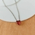 Colar Coração Vermelho Fusion - comprar online