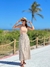 Saia Linho Listras - comprar online