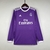 Camisa De Manga Comprida Retrô Do Real Madrid - 16/17