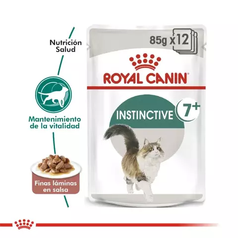 ROYAL CANIN POUCH INSTINTIVE 7+ 85GR - comprar online