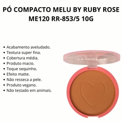 Pó Compacto Melu - Me120- By Rubyrose - comprar online