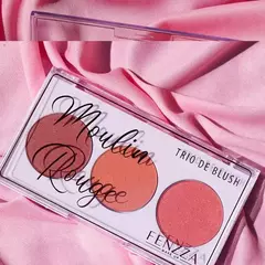 Trio De Blush Moulin Rouge 10,5g Fenzza - comprar online
