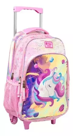 Mochila Filgo Unicornio Rosa 18´´ - comprar online