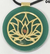 Orgonite Pingente OFC Redondo 30 Metallic - Flor de Lótus - loja online