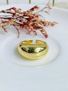 Anillo chunky ovalado