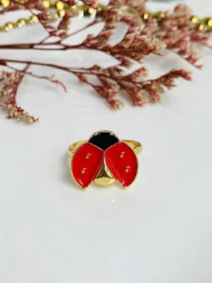 Anillo Mariquita Plana