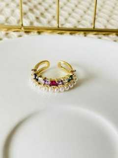 Anillo perlado circones tutti