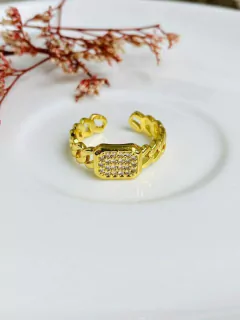 Anillo Rectángulo de circones