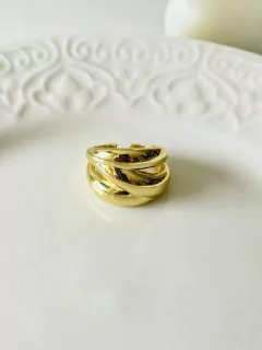 Anillo Trio De Cruce