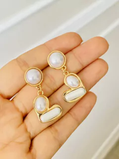 Arete Perla corazóncito