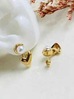 Arete Perlita Corazón