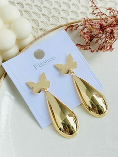 Aretes largos – Mariposa