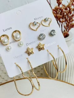 Aretes Semanario Love