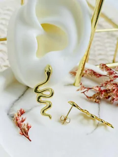 Aretes – Serpiente.