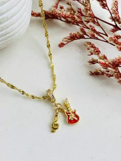 Cadena Charm Guitarra - comprar online