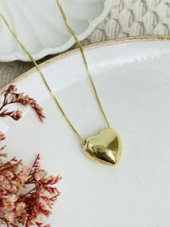 Cadena – Corazón infladito pequeño