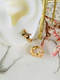 Candonga estrellitas con circones