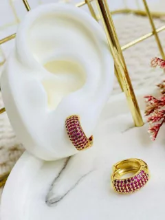 Candonga – Mini circones fucsia.