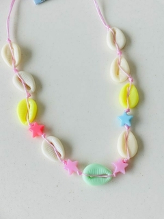 Choker Conchas de Colores