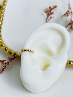 Earcuff Arrocitos dorado - comprar online