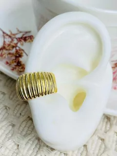 Earcuff Grueso a rayas